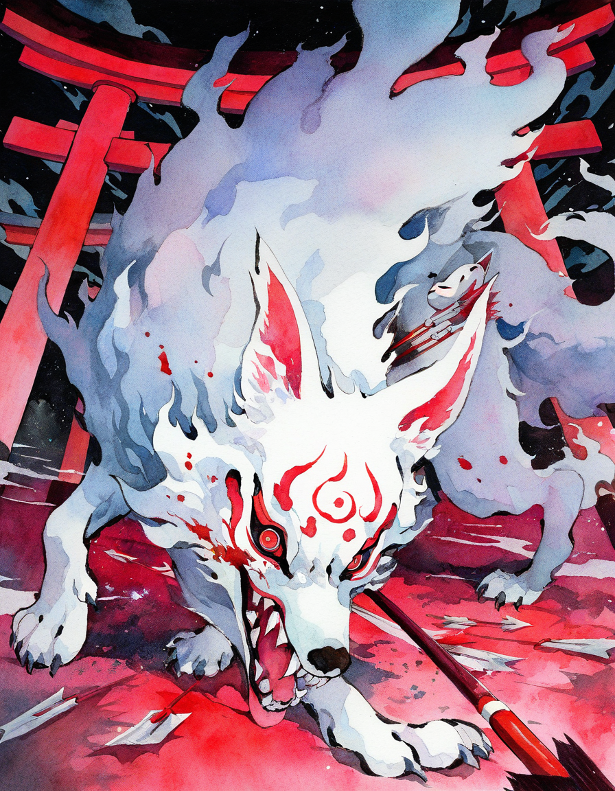 水彩漫画风格生成测试