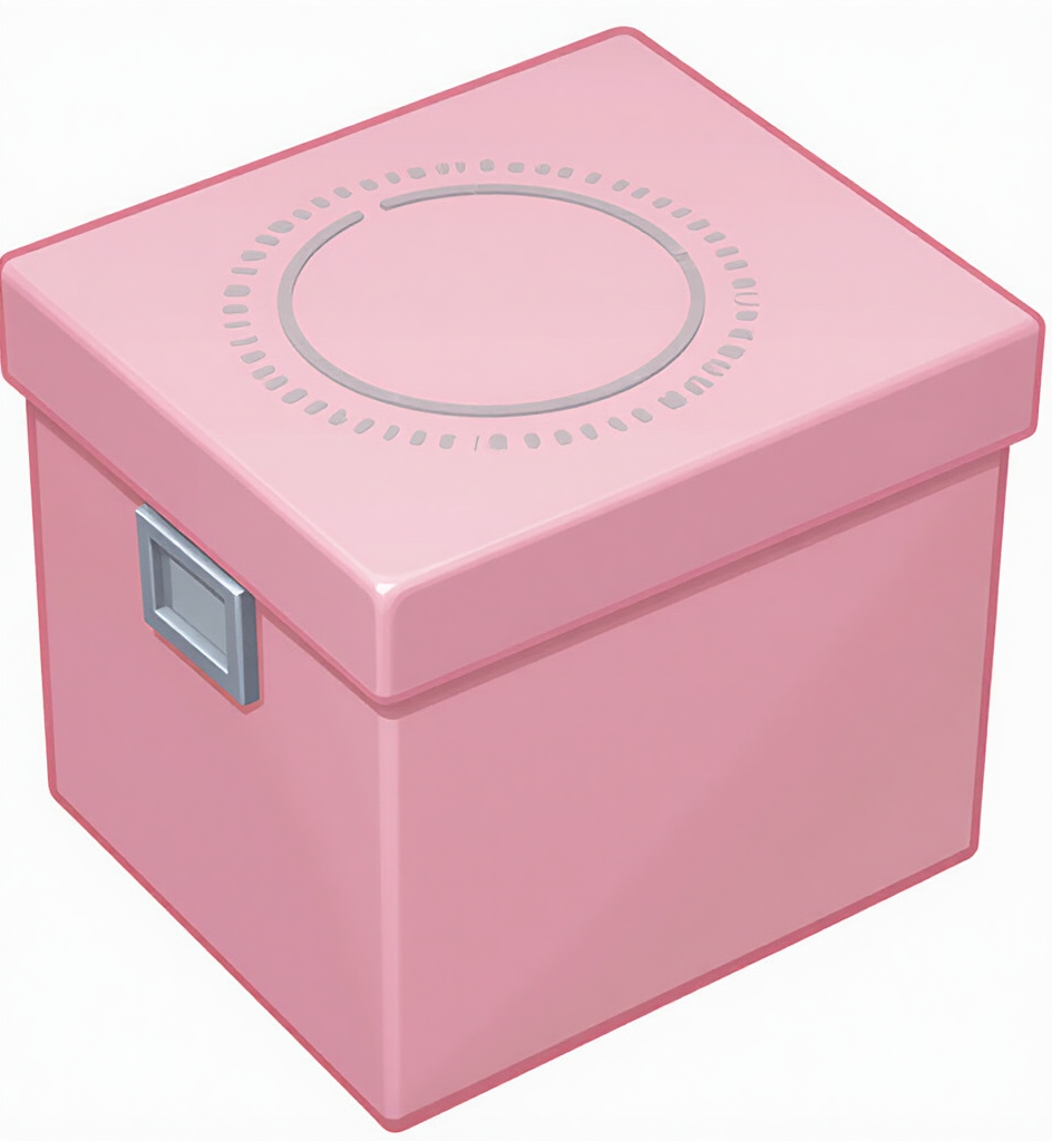 粉色箱子