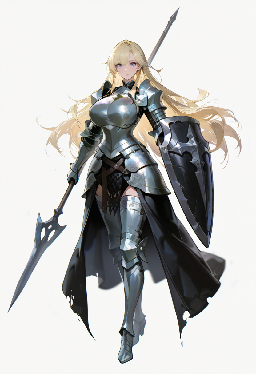 看起来不是很聪明的女骑士