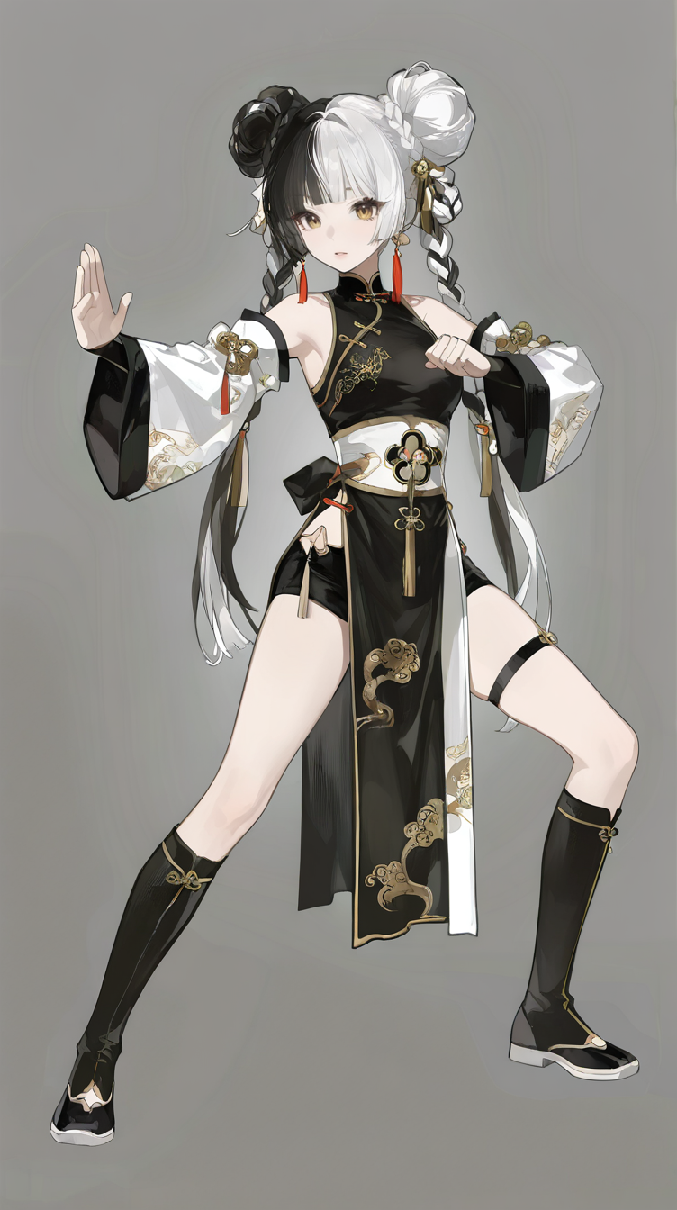 二次元咏春女孩角色