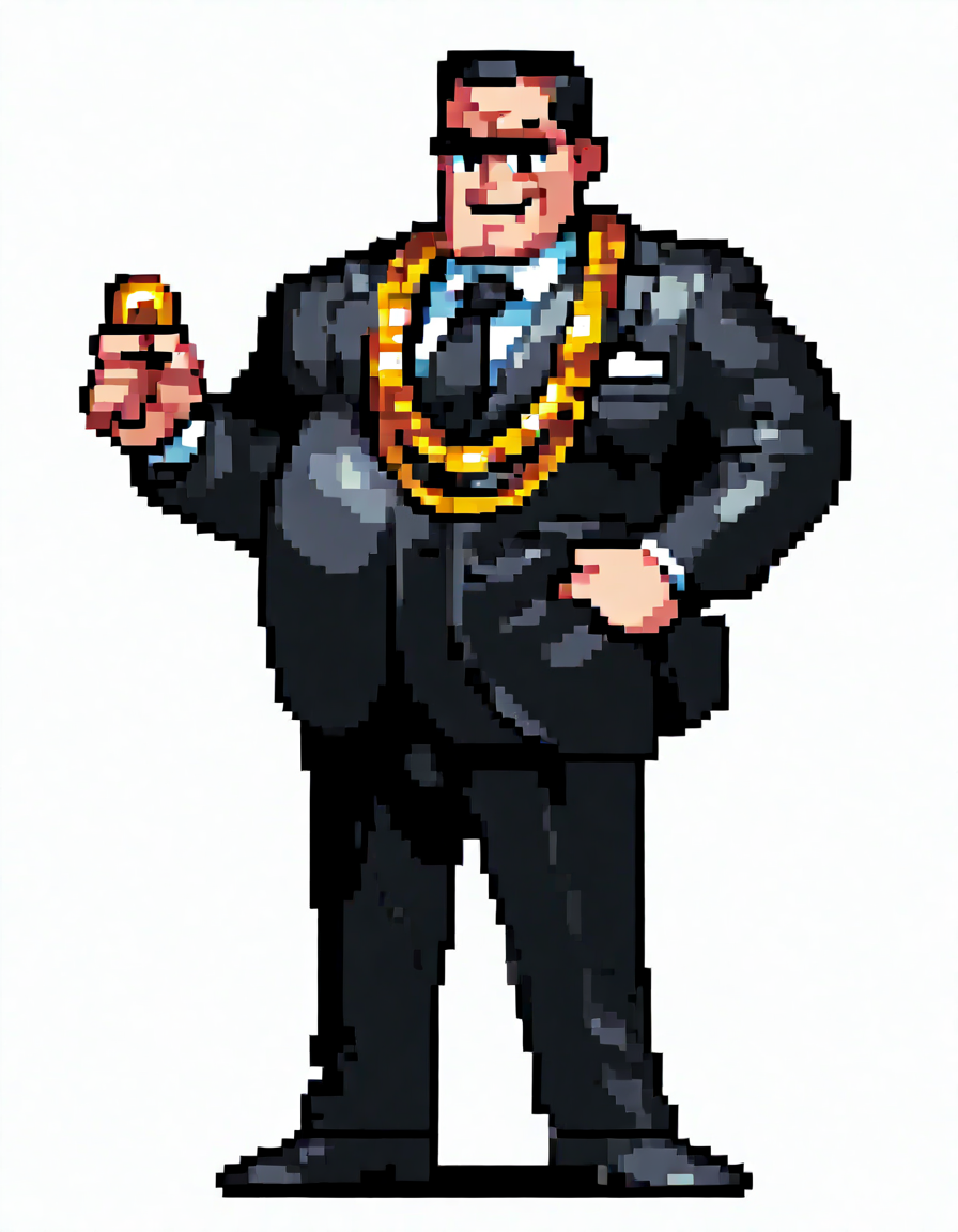像素风游戏boss