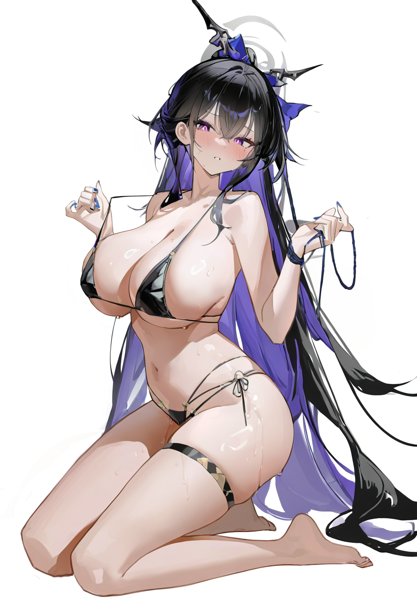 泳装少女