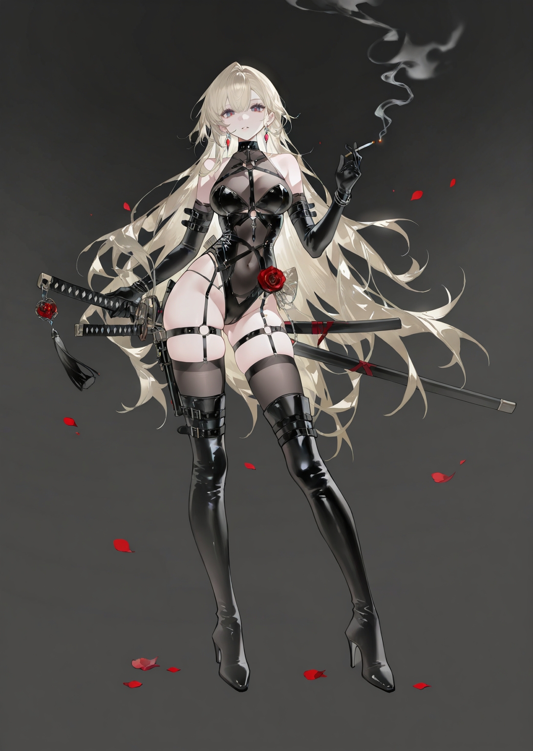 皮衣少女